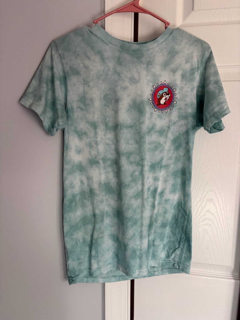 Kids Tie-Dye Short Sleeve Tee in Light Teal